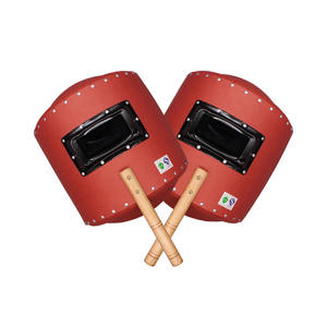 Masque de protection facial de soudage Shandong 1.5A en feuille d'acier rouge avec lentille anti-éblouissement pour pulvérisation électrostatique à demi-vision - Product Image 1