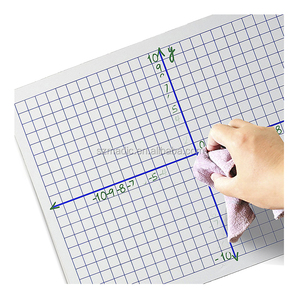 Tableau blanc portable 9x12 pouces-tableau mathématique avec grille de coordonnées XY tableau effaçable à sec pour l'apprentissage de l'école à la maison planche à dessin d'écriture - Product Image 4
