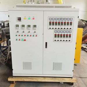 Ligne de production d'extrusion de tubes de refoulement et d'aspiration pour liquides, en PVC <span class=keywords><strong>rigide</strong></span>, à nervures spirales, à diamètre intérieur lisse - Product Image 4