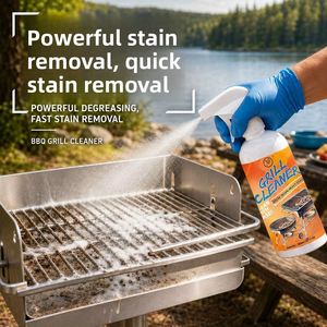Nettoyant <span class=keywords><strong>pour</strong></span> <span class=keywords><strong>barbecue</strong></span> et poêle X9, 15-30% d'ingrédients actifs, dégraissant liquide puissant <span class=keywords><strong>pour</strong></span> les résidus d'huile, de carbone et de graisse tenace - Product Image 2