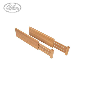 Extensible pour Tiroirs, Organisateur De <span class=keywords><strong>Tiroir</strong></span> De Cuisine Bambou <span class=keywords><strong>Kit</strong></span> De Compartimentation Pour Tiroirs - Product Image 3