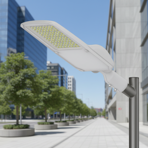 Lámpara LED de Calle de 60W/100W, 150lm/w, 220lm/w, Color Gris, AC/DC, IP66, con 5 Años de Garantía, para Carreteras y Zonas Urbanas - Product Image 1