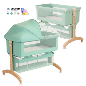 <span class=keywords><strong>Cuna</strong></span> Portátil Multifuncional <span class=keywords><strong>de</strong></span> <span class=keywords><strong>Madera</strong></span> Plegable para Recién Nacidos, <span class=keywords><strong>Cuna</strong></span> <span class=keywords><strong>Colecho</strong></span>, Cama para Bebés, Juego <span class=keywords><strong>de</strong></span> Ropa <span class=keywords><strong>de</strong></span> Cama para Niños, <span class=keywords><strong>Cuna</strong></span> para Bebés OEM/ODM - Product Image 4