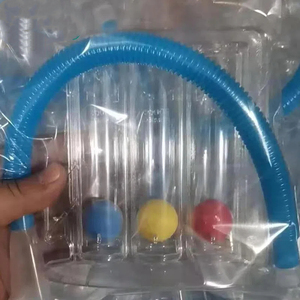 เครื่องฝึกหายใจระบบทางเดินหายใจทางการแพทย์พร้อมลูกบอล3ลูกสำหรับฝึกการหายใจกระตุ้นให้เกิดเกลียว - Product Image 5