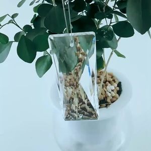 واضح K9 الكريستال الإضاءة تعليق قطرات الزجاج متعدد الأوجه الثريا أجزاء الكريستال على شكل مستطيلي قطرات المنشور - Product Image 2