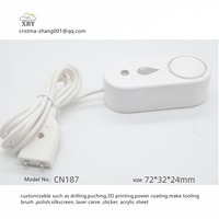 Alarme de fuite d'eau, détection de capteur d'immersion d'eau WiFi MINI boîtier cuisine compteur minuterie boîte 72*32*24mm CN187