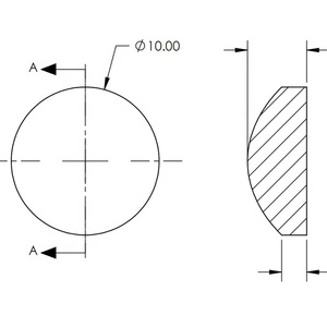 चीन ऑप्टिकल लेंस कस्टम ऑप्टिकल एस्फेरिकल लेंस का निर्माण करता है - Product Image 2