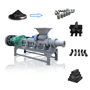Extrusora de carbón vegetal para polvo de carbón de alta calidad que hace la máquina con motor alta productividad 1-3 T/h capacidad - Product Image 2