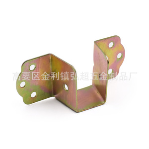 Support de Cadre en Bois Hirotaka, Connecteur de Lit en Fer Plaqué Durable de 28 mm - Product Image 3