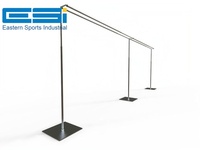 Support de toile de fond de mariage ESI – Système de support réglable en aluminium avec poteaux et barres transversales