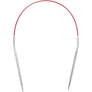 Aiguilles à tricoter circulaires en bambou Indskill, dernières versions, colorées, semi-peintes, 32 pouces, taille US 6, 4 mm, pour projets de tricot faits main. - Product Image 1