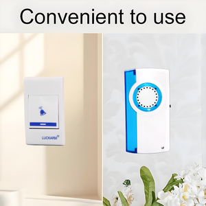 Campanelli Wireless Tradizionali con Suono Ding Dong, Alimentati a Batteria, Facile Installazione, Portata 100m, Ottimo Prezzo per Appartamenti e Case - Product Image 5