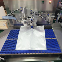 Sac dans la machine de capsulage remplissante automatique de pâte liquide de bavoir de fournisseur de boîte pour l'huile de jus de vin avec le prix d'usine