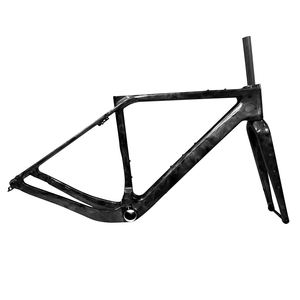 Telaio in Carbonio per Bici Gravel con Freno a Disco Telaio T1000 in Carbonio per Bicicletta Gravel Fuoristrada Freno a Disco Bicicletta da Cross DISC ROAD Ciclismo - Product Image 2