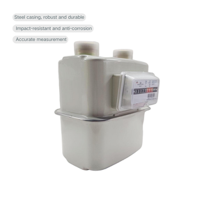 Compteur de gaz à membrane en acier haute sensibilité G1.6/G2.5/G4, étanchéité sécurisée, longue durée de vie, précision 1.5, usage résidentiel - Product Image 2