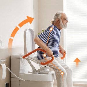Siège de toilette électrique élévateur hauteur réglable télécommandé salle de bain sécurité aide à la mobilité chaise de soutien pour personnes âgées handicapées - Product Image 1
