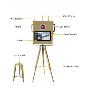 WOOD COLUMN <strong>PHOTO</strong> Kiosk Unlimited Space Use Support Camera Printer Birthday Party <strong>Photo</strong> <strong>Equipment</strong> - Product Image 4