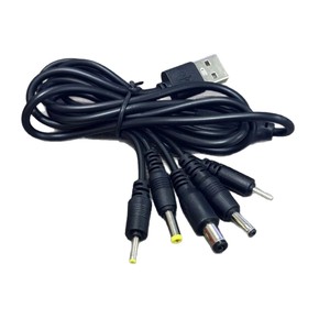 Câble de chargement USB multi-ports 5V, connecteur 1 à 5, universel pour jouets, radios, enregistreurs vidéo, veilleuses - Product Image 1