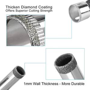 ชุดดอกสว่านเจาะรูเพชร3-230มม. 1ชิ้นสำหรับตัดกระเบื้องแก้วหินอ่อนพอร์ซเลนชุดดอกสว่าน - Product Image 3
