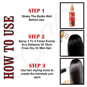 <span class=keywords><strong>Protector</strong></span> de Calor para el <span class=keywords><strong>Cabello</strong></span> Luxfume de Marca Privada, Protección Contra Daños por Calor de 450 Grados, Spray <span class=keywords><strong>Protector</strong></span> de Calor al por Mayor OEM, Protección Térmica - Product Image 5