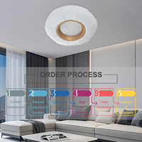 Plafonnier Led 12w sans garniture en fer blanc chaud personnalisé à montage encastré pour chambre salle à manger couloir domestique
