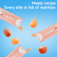 YEE Friandises humides pour hamsters, snacks à lécher, saveur poulet et fruits, sans céréales, riches en protéines pour petits animaux