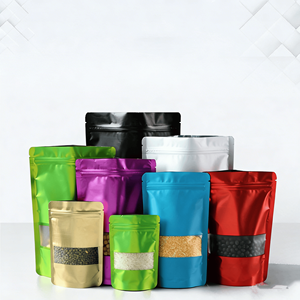 Pochette autoportante en aluminium mat jetable, emballage plastique coloré pour gelée, aliments pour animaux, lait et autres usages alimentaires - Product Image 4