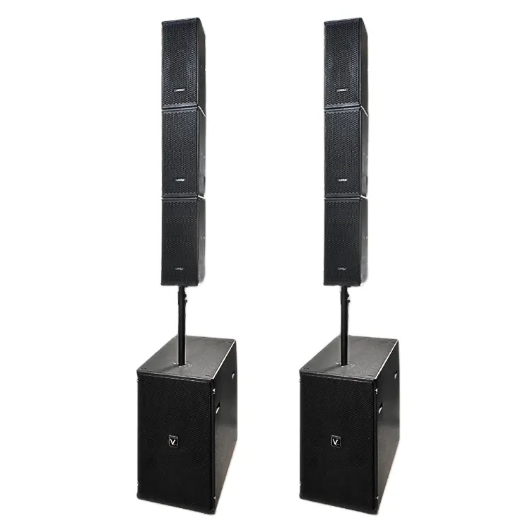 Profession elles Audio-Video Mini Active Line Array Lautsprecher LV502 Für Hochzeit und Party LV122SA