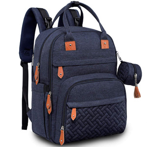 2025 Lançamento Quente: Bolsa Maternidade Multifuncional Personalizada Grande Portátil Impermeável com Berço Dobrável para Bebê e Trocador - Product Image 4