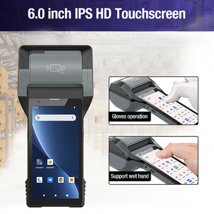 เครื่องรับชำระเงินแบบพกพา Android 12 PDA พร้อมเครื่องพิมพ์ใบเสร็จความร้อน 4G WiFi กล้อง สแกนเนอร์ ช่องใส่ซิมการ์ด - Product Image 2