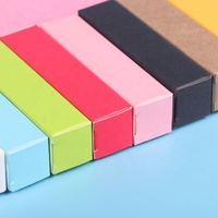 Boîtes d'emballage personnalisées en carton rigide pour rouge à lèvres, mascara et produits de beauté avec gaufrage, matériaux recyclés, formes personnalisées