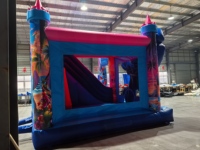 Château gonflable de style nouveau avec toboggan |   Château gonflable à thème combiné