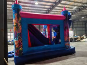 Château gonflable de style nouveau avec toboggan |   Château gonflable à thème combiné - Product Image 6