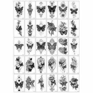 Nuevo Diseño, Tatuaje Temporal Impermeable con Impresión UV, Forma Personalizada, Adhesivo para Tatuajes, Uso Promocional DIY - Product Image 6