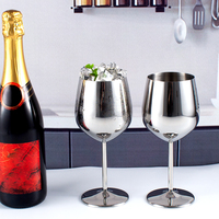 Ensemble cadeau de verre de gobelet de fête de bar à la maison ouvre-vin électrique coupe-feuille bouchon de vin sous vide verre à vin rouge en acier inoxydable