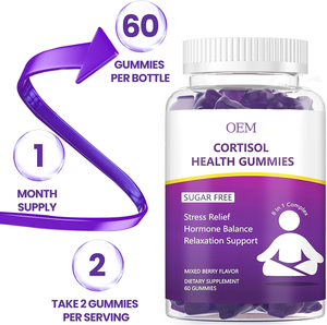 Marque privée OEM Vente en gros Bonbons végétaliens Suppléments quotidiens avec bon goût Vitamine <span class=keywords><strong>B6</strong></span> pour une relaxation et un sommeil sains - Product Image 6