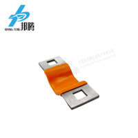 Barre de distribution de puissance flexible en cuivre sur mesure, 12A, 6 prises, avec languettes nickelées/étainées/argentées, certifiée RoHS pour batterie de voiture, ISO9001, sans MOQ