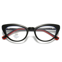 Nouveaux cadres de lunettes d'oeil de chat à la mode pour unisexe TR90 lunettes bleu bloquant lunettes printemps charnière lunettes Spectacle 2338