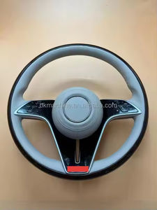 Volante Personalizzato per <span class=keywords><strong>Mercedes</strong></span>-Benz C300 C200 <span class=keywords><strong>C180</strong></span> W204 W211 W213 W205 W447 E63 Glc Classe S Classe G - Product Image 5