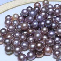 Perles d'eau douce naturelles en vrac 9-13 mm Grade AAA Forte brillance Micro-imperfections Matière première pour la fabrication de bijoux DIY Marque MIUXI
