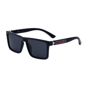 Nouvelles lunettes de soleil carrées pour hommes, protection UV400, monture en plastique et métal, pare-soleil classe 2, style conduite en extérieur - Product Image 4