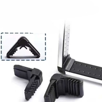 Code d'angle droit en acier inoxydable et plastique, accessoires anti-rouille pour portes et fenêtres