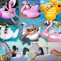 Flotteurs gonflables en gros, licorne, flotteur de piscine gonflable pour piscine, jouets gonflables de grande taille pour adultes