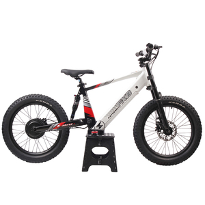 Vélo électrique <span class=keywords><strong>adulte</strong></span> à suspension intégrale, moteur brushless 1000W, batterie 36V, 3 vitesses, moteur électrique de type dirt bike. - Product Image 4