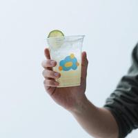 Vasos Desechables de Plástico PET Transparente con Tapa, Certificados para Alimentos, Personalizables con Logotipo Impreso Digitalmente, de Pared Simple y Acanalados, de Awesomepacking