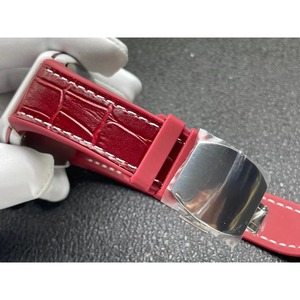 Reloj Mecánico de Lujo con Correa de Cuero Hecha a Mano de Alta Calidad, Reserva de Marcha, Caja de Cerámica Tonneau, Cristal de Zafiro, 41 mm, 3 BAR - Product Image 3