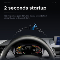 Panel Instrumen Digital LCD 10 Inci, Tachometer Digital, Kokpit Digital untuk BMW Seri 1 E87