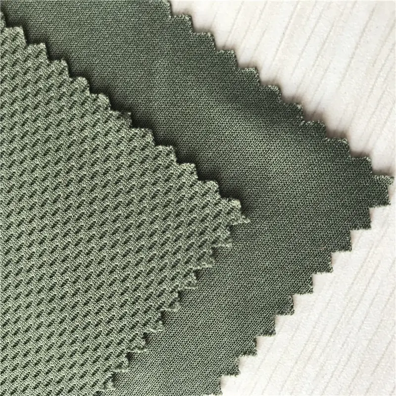 M34/ROOSO 100% poly with silver ions bird eyes knit 120gsm poly with silver ions bird eyes knit tactical fabric
