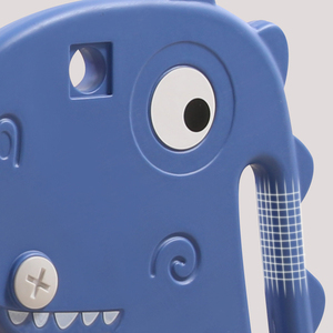 Glissière en forme de <span class=keywords><strong>dinosaure</strong></span> en plastique pour enfants, aire de jeux de qualité supérieure, sûre pour les petits - Product Image 6