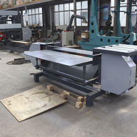 Machine de démontage de palettes en bois horizontales, 40-60 palettes/heure, scie électrique pour le recyclage des palettes usagées